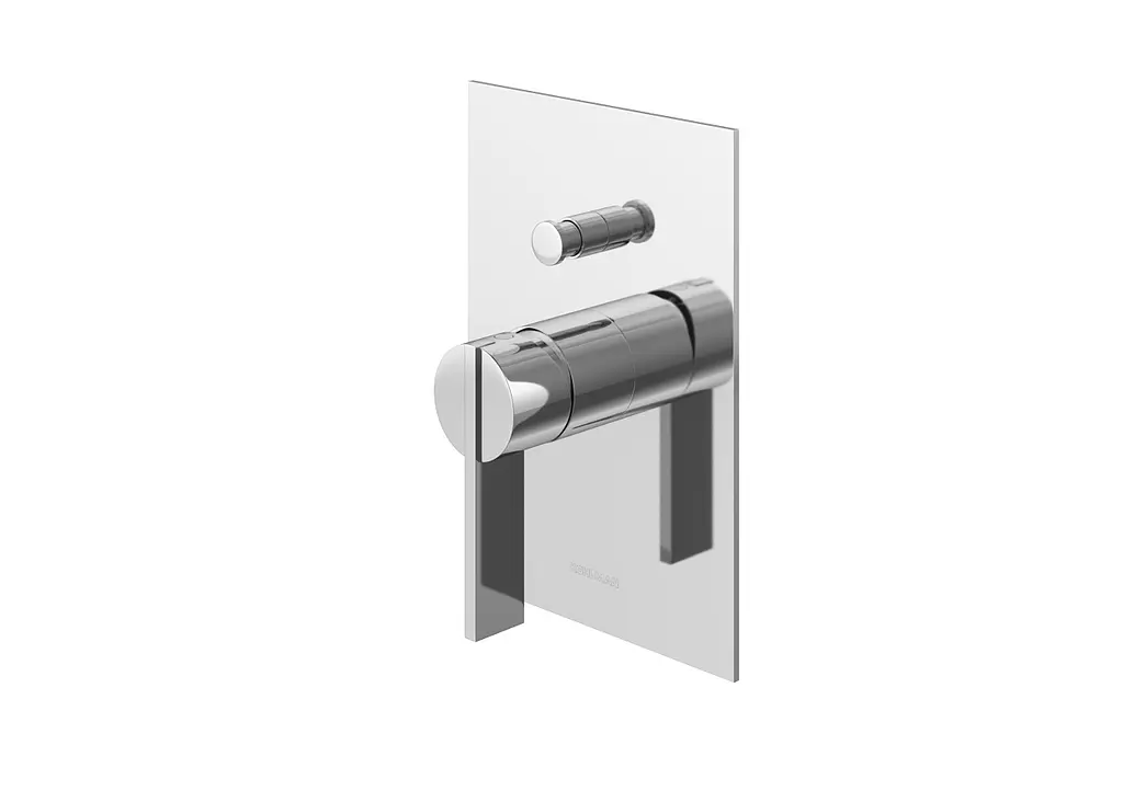 Душова система Kohlman Dexame 20 chrome + BOX прихованого монтажу QW210DQ20, Хром - фото 6