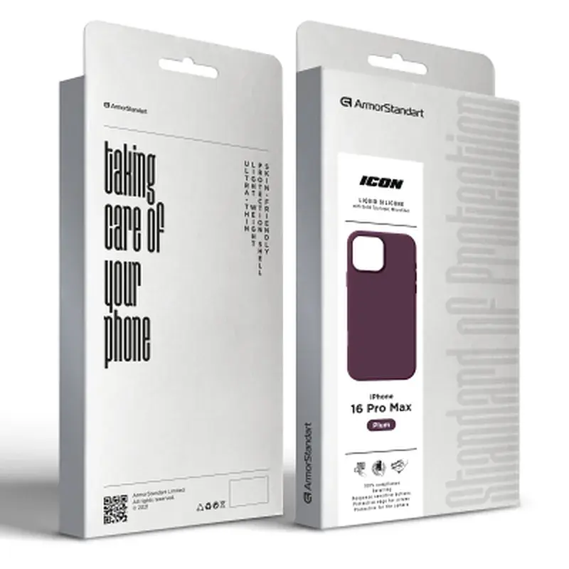 Чохол до мобільного телефона Armorstandart ICON2 Case Apple iPhone 16 Pro Max Plum (ARM81307) - фото 2