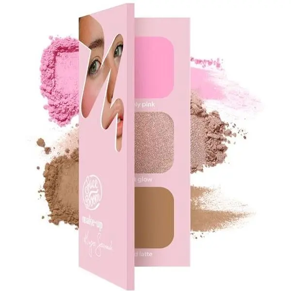 Палетка для контурирования лица FaceBoom Make-Up Blonde 21 г - фото 4