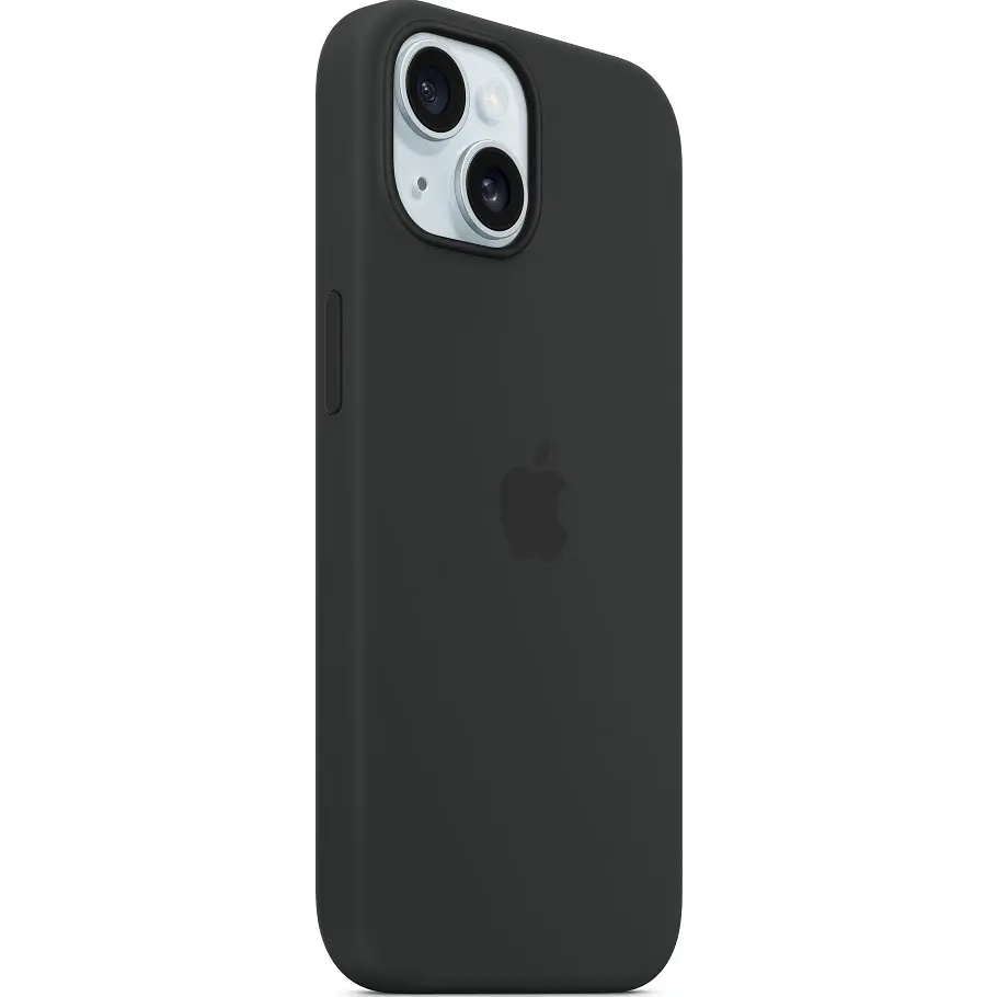 Чохол Apple Silicone Case with MagSafe для iPhone 15 Black (MT0J3ZM/A) [92896] - фото 2