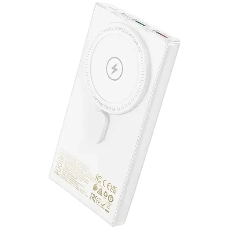Портативна батарея Hoco Q22 Taurus 22.5W+PD20W 10000 mAh White