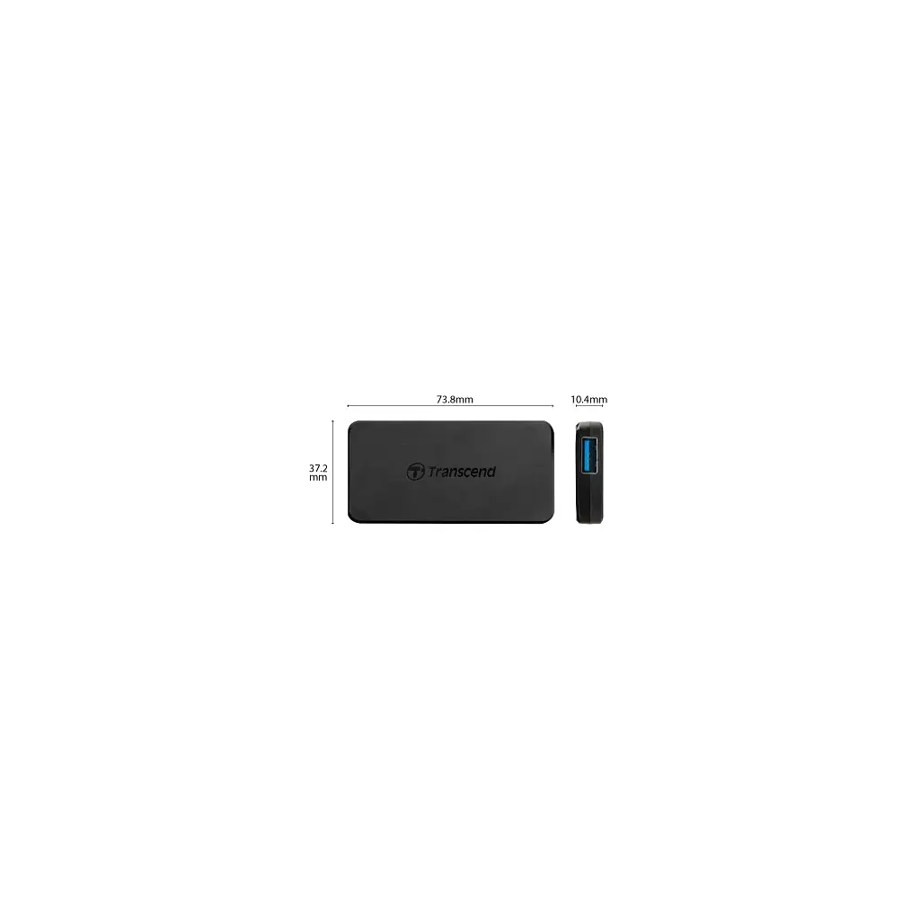 Концентратор Transcend Type-C HUB 4 ports (TS-HUB2C) - фото 3