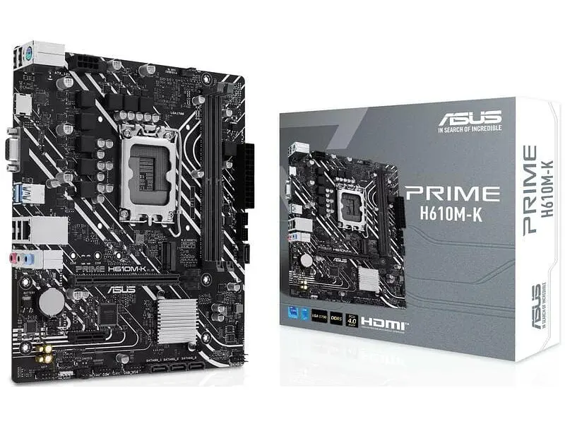 Материнська плата Asus PRIME H610M-K (90MB1GA0-M0EAY0)