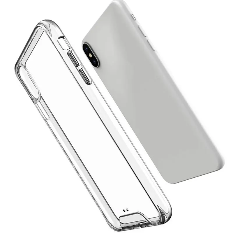 Чохол TPU Space Case transparent для Apple iPhone XS Max (6.5) Прозорий - фото 3
