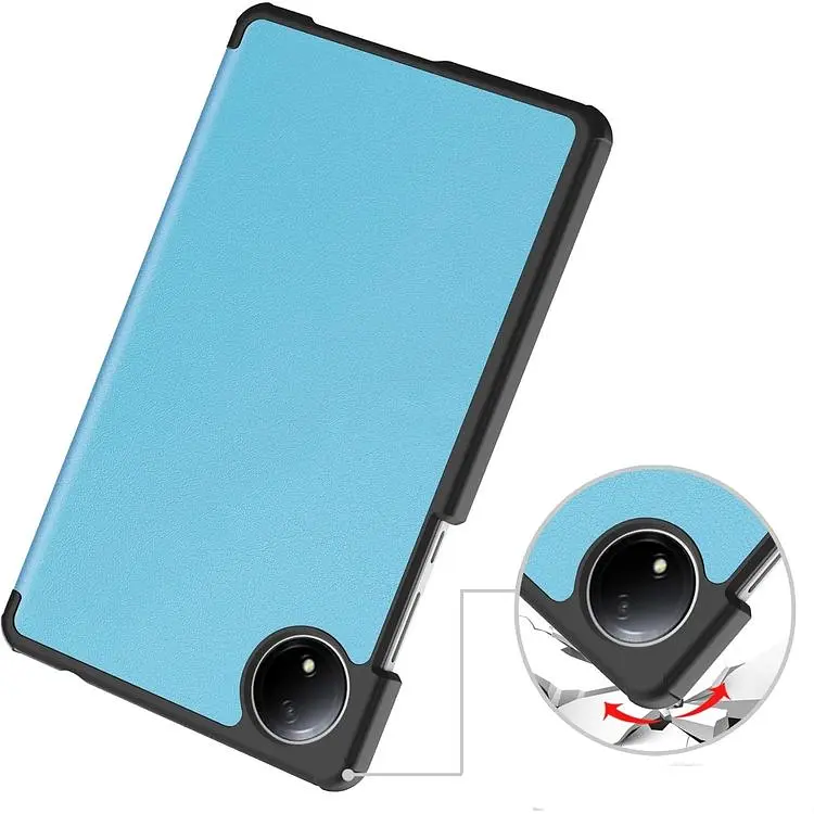Чехол-книжка BeCover Smart Case для Xiaomi Redmi Pad SE 8.7" Light Blue (711914) - фото 2