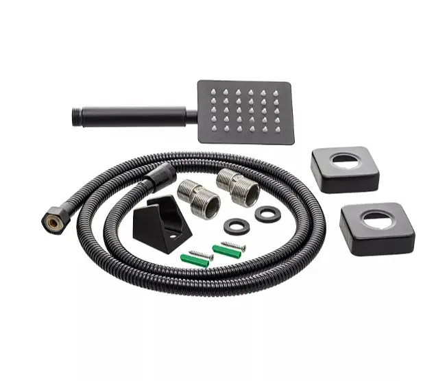 Змішувач для ванни WEZER PRO7-02-BLACK - фото 2