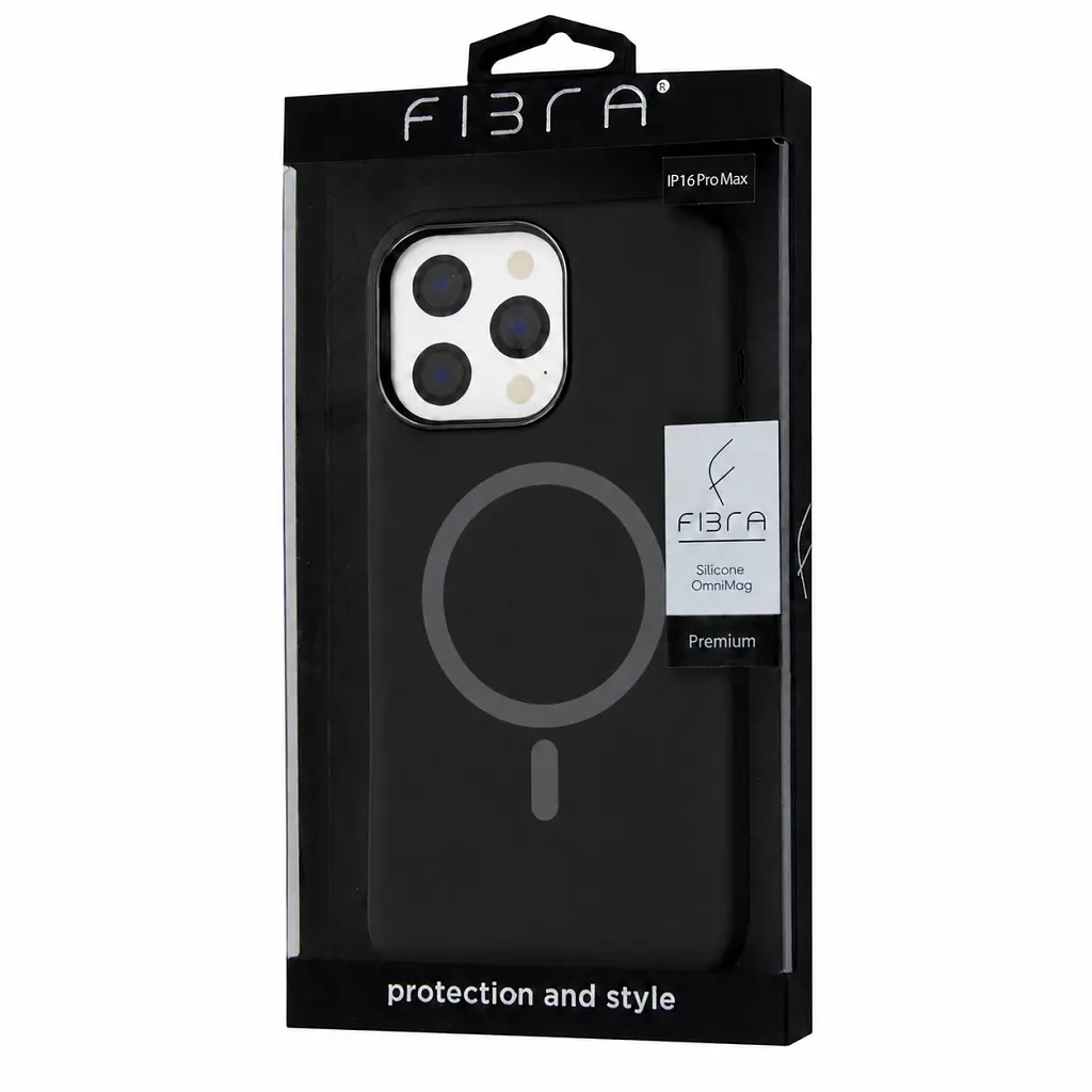 Чохол до мобільного телефона BeCover FIBRA Silicone OmniMag Apple iPhone 16 Pro Max Black (716232) - фото 2