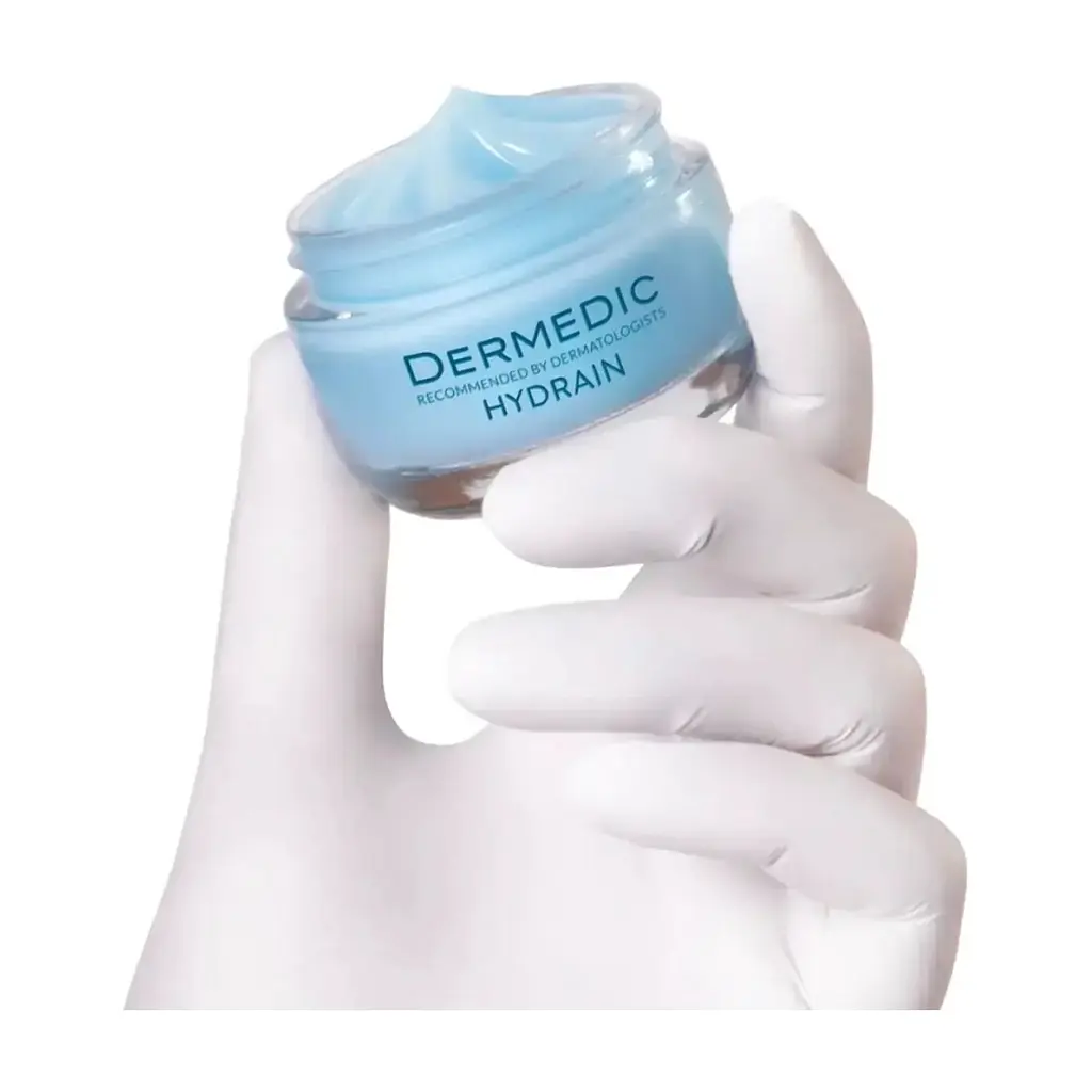 Крем для обличчя Dermedic Hydrain 3 Hialuro Ультра зволожувальний крем-гель 50 мл (5901643172718) - фото 5