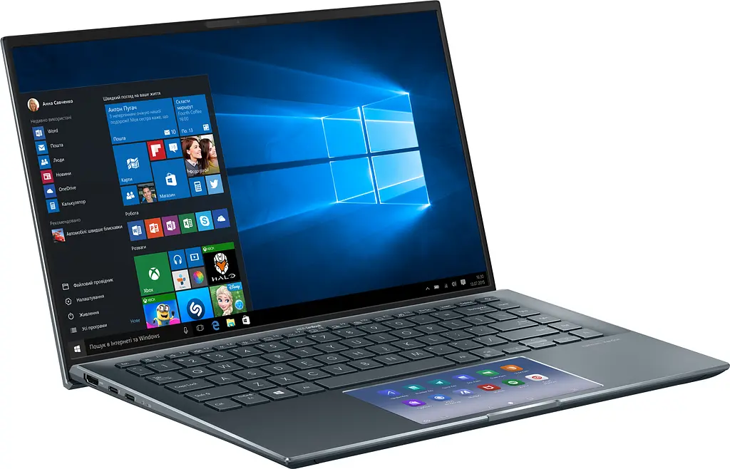Ноутбук Asus ZenBook 14 UX435EG-A5009T (90NB0SI1-M00400) Pine Grey (90NB0SI1-M00400) - фото 4