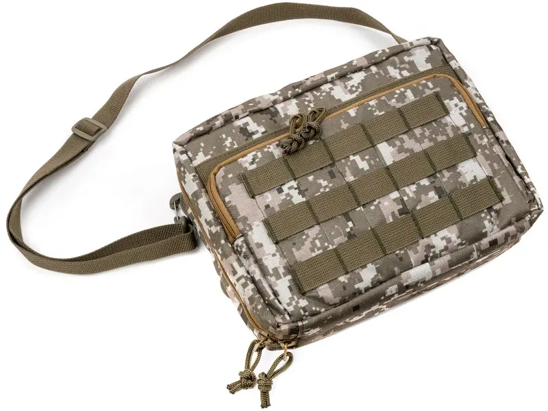 Чохол тактичний для планшета Vinga Tactical Military universal 10-11 MOLLE, Oxford 600D, pixel (VTB11UTMOP) - фото 6