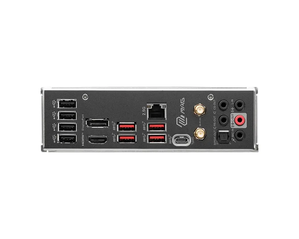 MSI Материнська плата MAG B760 TOMAHAWK WIFI s1700 B760 4xDDR5 M.2 HDMI DP WiFi BT ATX - фото 5