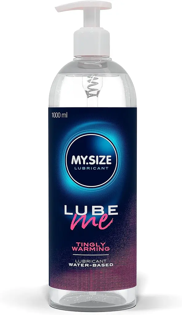 Розігріваючий лубрикант - My.Size Lube Me Tightly Warming, 1000 мл - фото 3