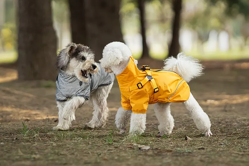 Світловідбивний дощовик для собак Derby R59 Camo Reflective S - фото 6