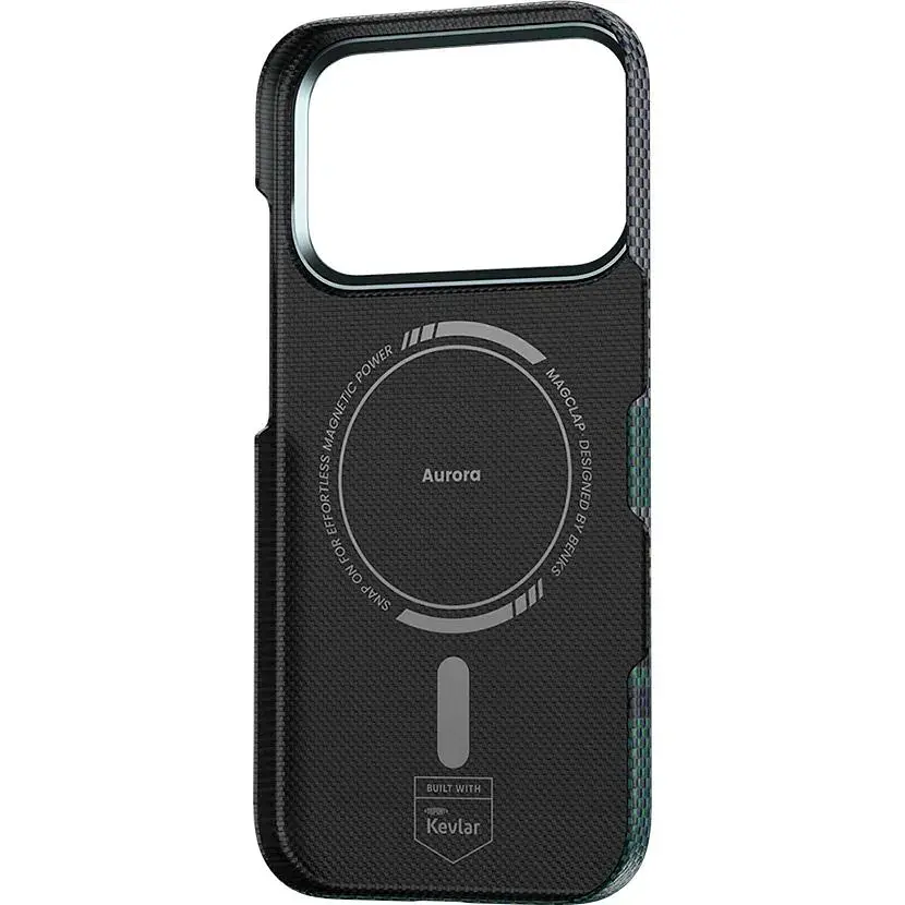 Чохол Benks Aurora ArmorAir Kevlar Magnetic для Apple iPhone 17 Pro Max Black [145668] - фото 5
