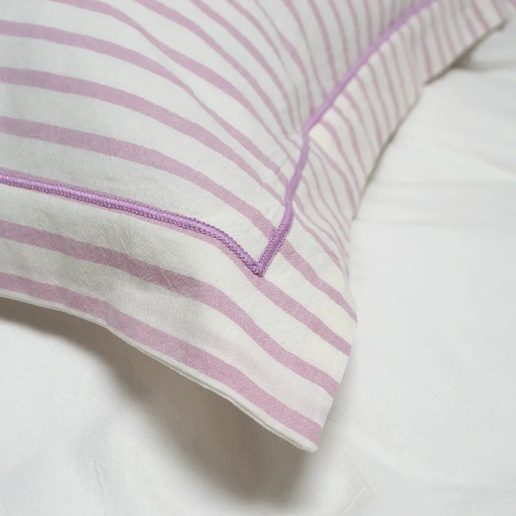 Постельное белье Lotus Home - Timeless розовый евро - фото 5