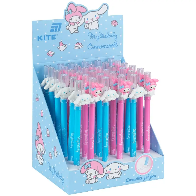 Ручка гелева пиши-стирай Kite Hello Kitty синя упаковка 36 шт. (HK26-352) - фото 2