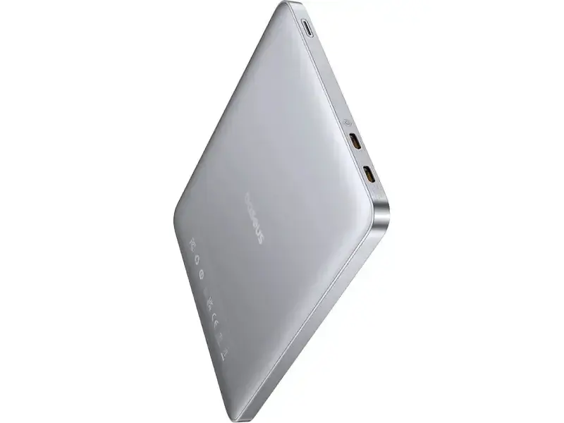 Зовнішній акумулятор (Power Bank) BASEUS Blade2 65W 12000mAh Silver (P10063801S13-00) - фото 3
