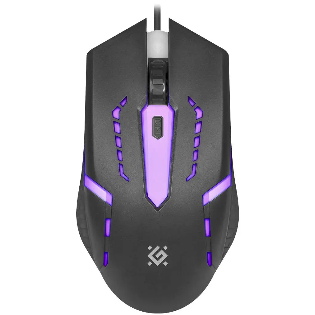 Мишка Defender Flash MB-600L Black (52600) - фото 3
