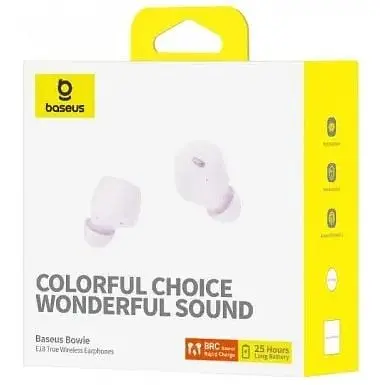 Навушники бездротові Baseus Bowie E18 фіолетові A00023800533-00 - фото 7