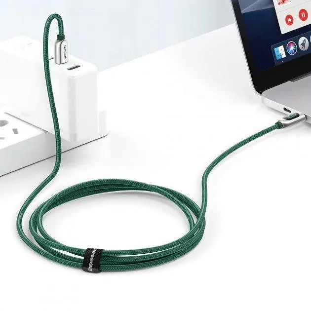 Кабель Baseus Display Fast Charging Data Cable Type-C to Type-C 100W 1m CATSK-B06 - фото 4