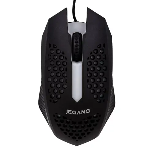 Игровой комплект для ПК 4 в 1 клавиатура, мышь, наушники, коврик Jeqang JK-988 черный (ЦУ-00033988_601) - фото 3