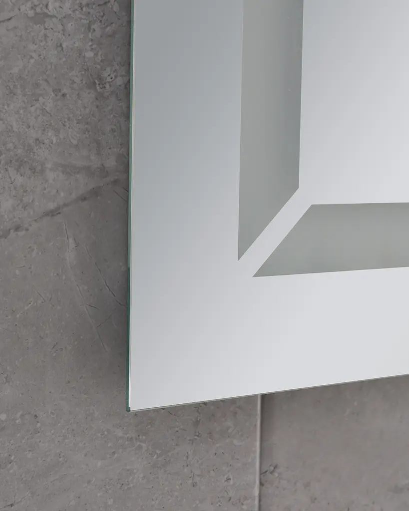 Дзеркало Mixxus Light MR01-90x70 (годинник, LED-підсвічування, антизапотівання) MI5999 - фото 4