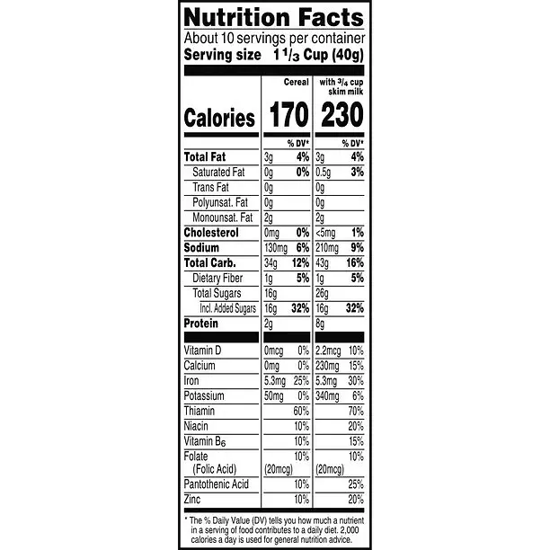 Сухий сніданок Kellogg's Cinnabon Original Cold Breakfast Cereal 394 g - фото 6