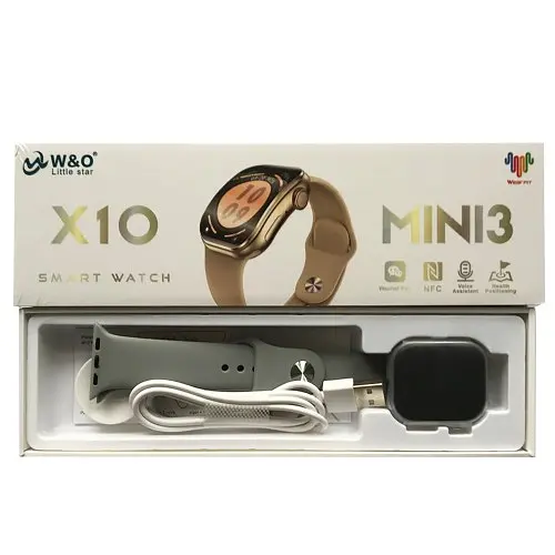 Смарт-годинник Smart Watch W&O X10 Mini3 Сірий - фото 2