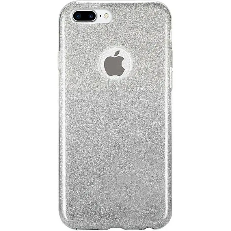 Чохол-накладка Remax Glitter Case Apple iPhone 7 Plus Silver - фото 7