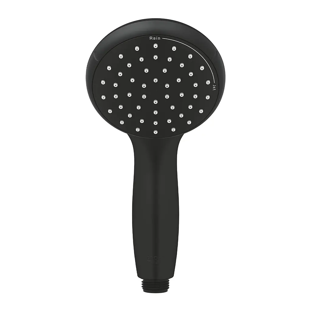 Термостат для ванни Grohe QuickFix Start Black + Душовий гарнітур Vitalio Start 100 UA303907T1, Чорний матовий - фото 6