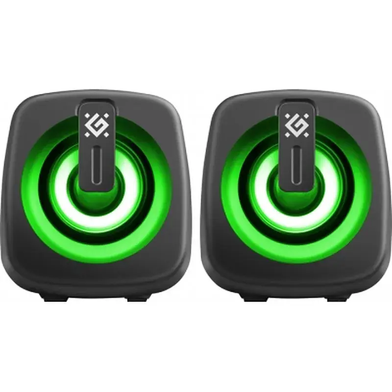 Акустична система Defender J1 LED USB Black (65961) - фото 2