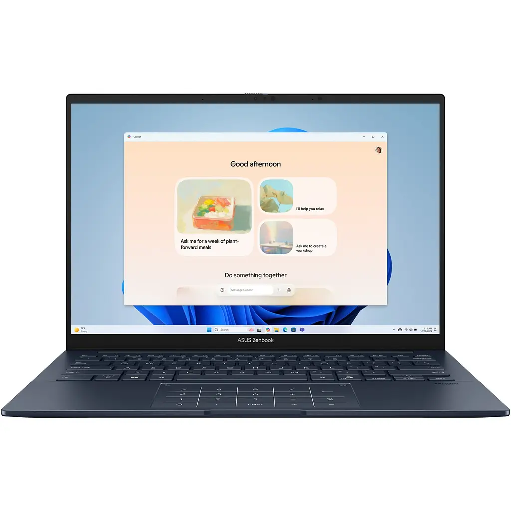 Ноутбук ASUS Zenbook 14 UX3405CA Ultra 9 285H la 54GHz,14'',3K,сенсорний,32GB LPDDR5X,1TB,Arc - фото 3