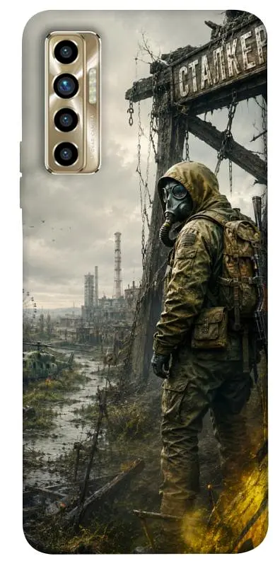 TPU чохол Demsky Stalker для TECNO Camon 17P