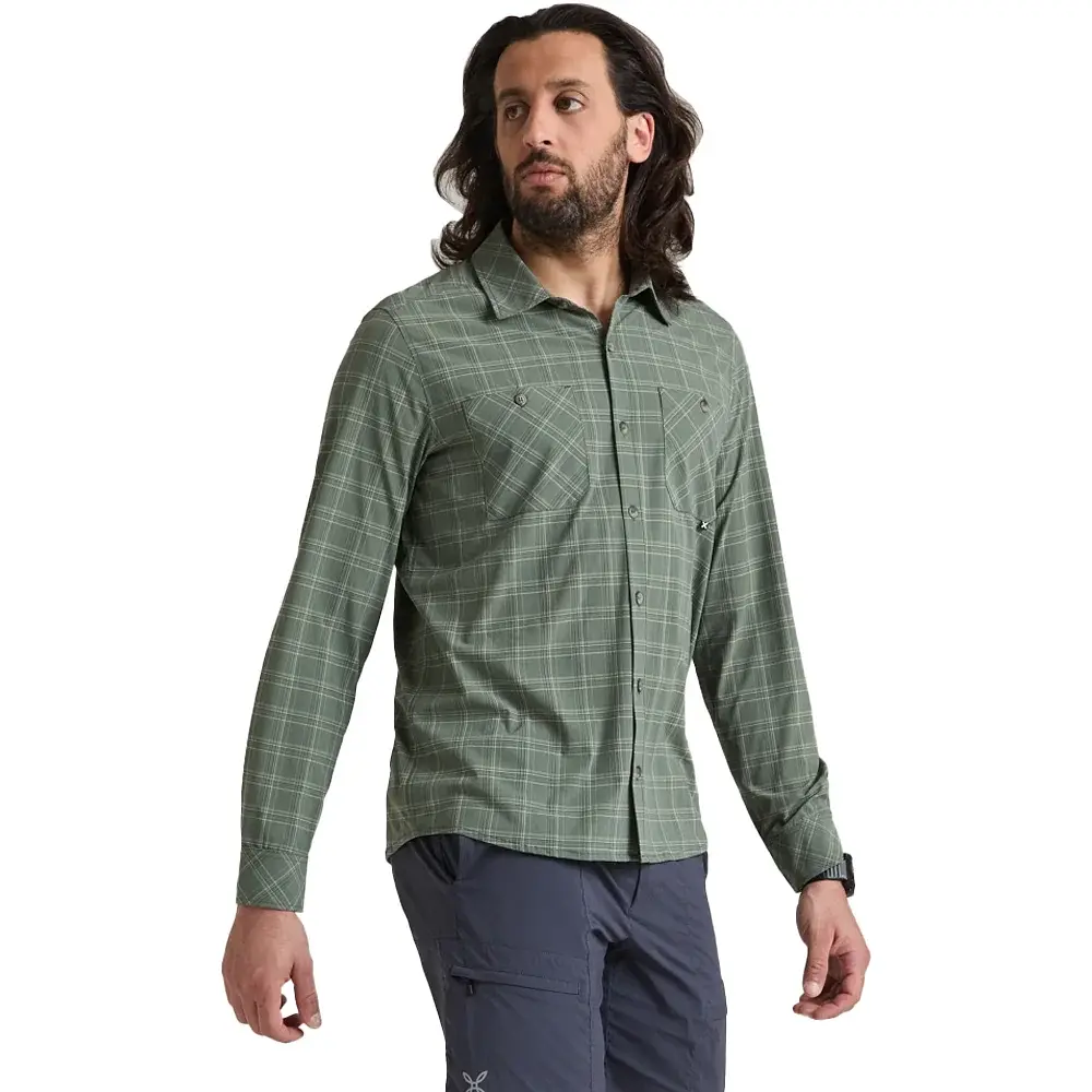 Сорочка Montura Dolomiti L/S Shirt L Verde Salvia - фото 5