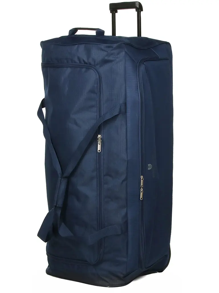 Сумка на колесах супергігант XXL Worldline 898/95 95×39.5×41см 151.9л Синій - фото 3