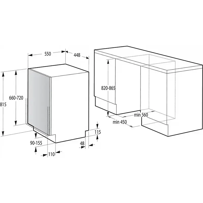 Посудомийна машина GORENJE GV520E15 (WQP8-7712R) - фото 6