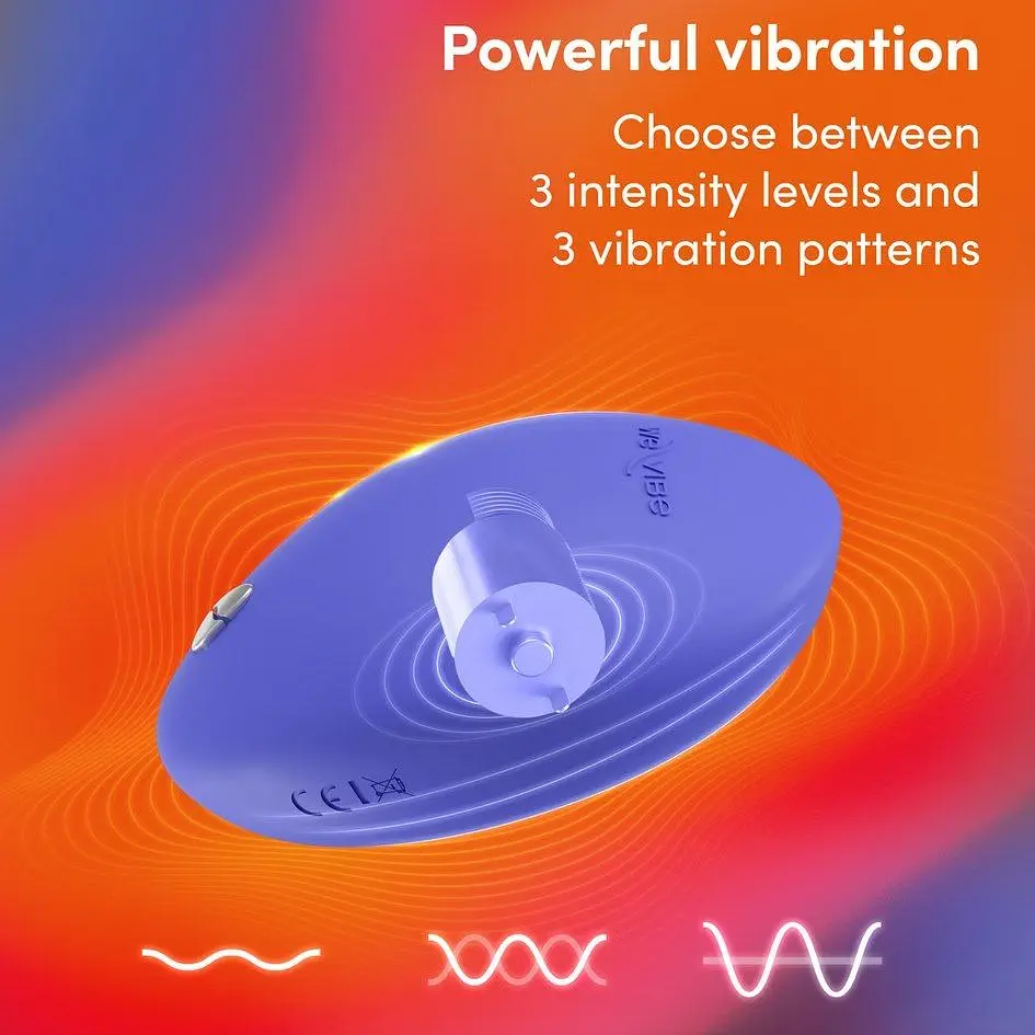 Вібратор We-Vibe Temp Lavender Blue для клітора - фото 19