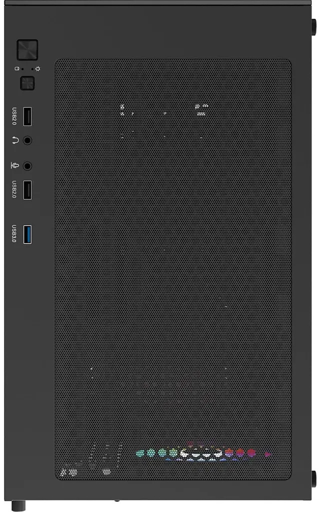 Корпус Aerocool Pivot-G-BK-v1 Black без БП (ACCM-ES08013.11) - фото 5