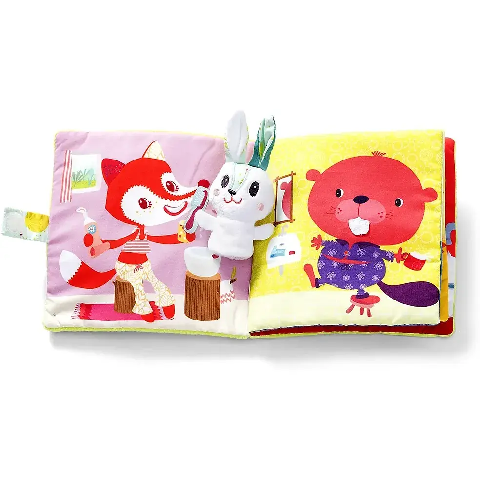 Розвиваюча м'яка книга Lilliputiens Кролик - зубний лікар (86831) - фото 6