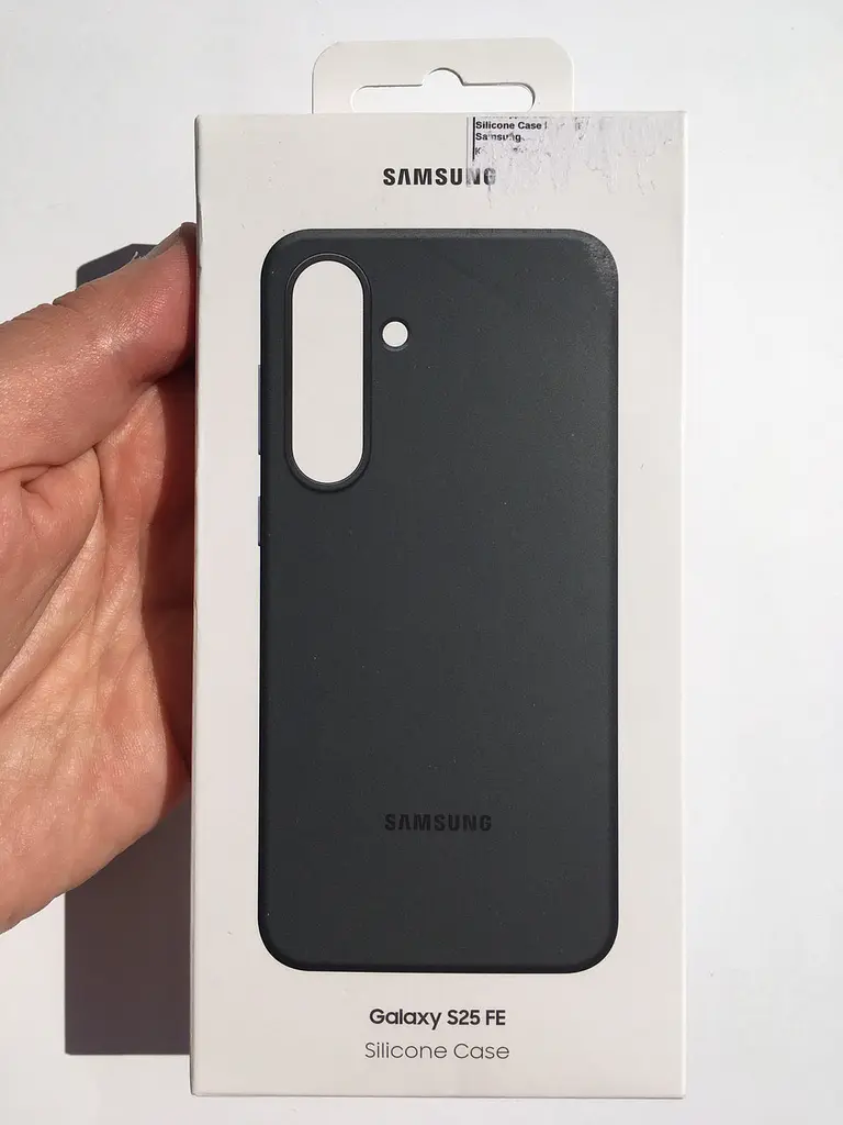 Оригінальний силіконовий чохол для Samsung Galaxy S25 FE (S731) Silicone Case Black EF-PS731CBEGWW - фото 2