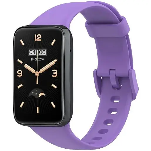 Ремешок DK для Xiaomi Mi Band 7 Pro Silicone Sport Band Classic (viola) - фото 2