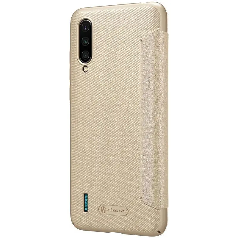 Чохол-книжка Nillkin Sparkle Leather Case Xiaomi Mi CC9 Gold - фото 3