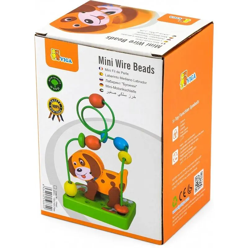 Пальчиковий лабіринт Viga Toys Собачка (59662) - фото 2