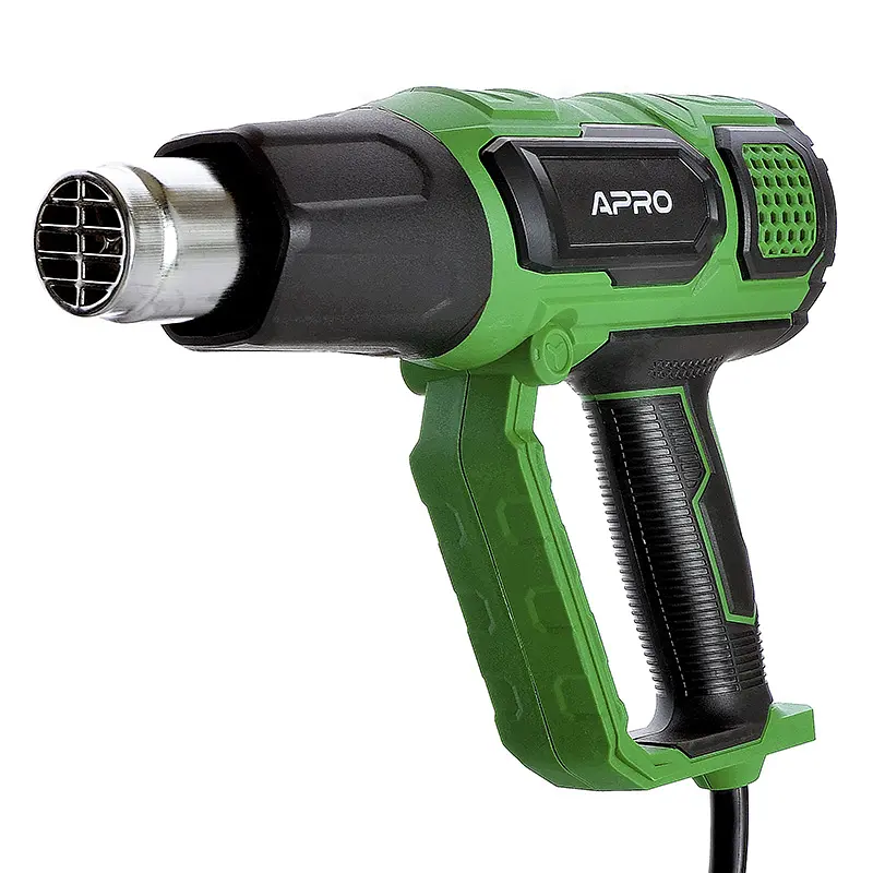 Фен строительный Apro F2000 2 режима 350/600°C 300/600 л/мин 2000 Вт 30412 - фото 6