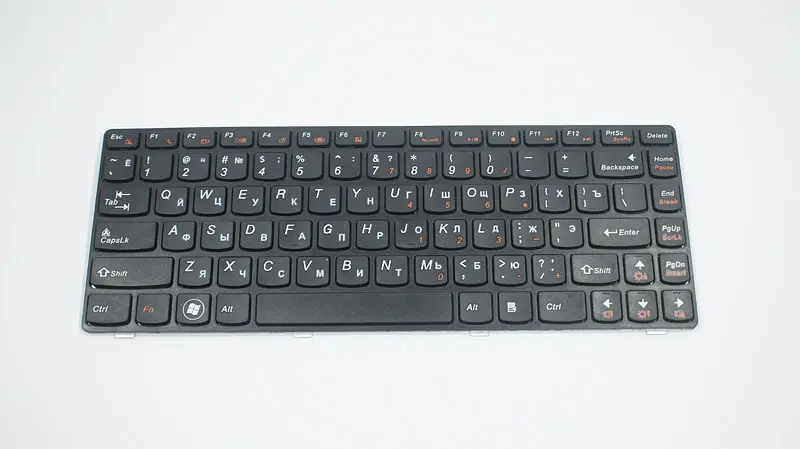 Клавіатура для ноутбука LENOVO (IdeaPad: B490, B4400) rus, black - фото 2