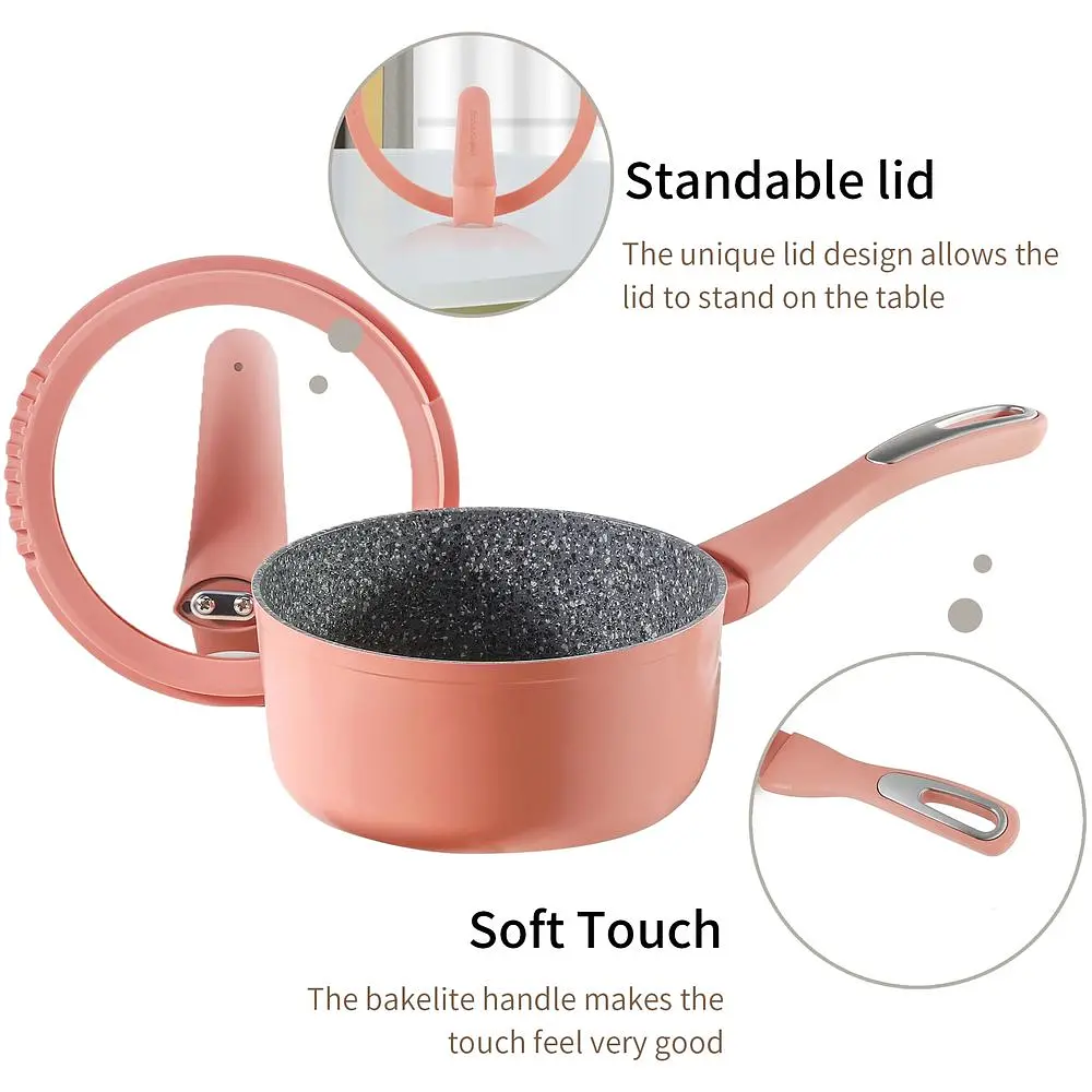 Сотейник SnT Pink 2.05 л (80013) - фото 17