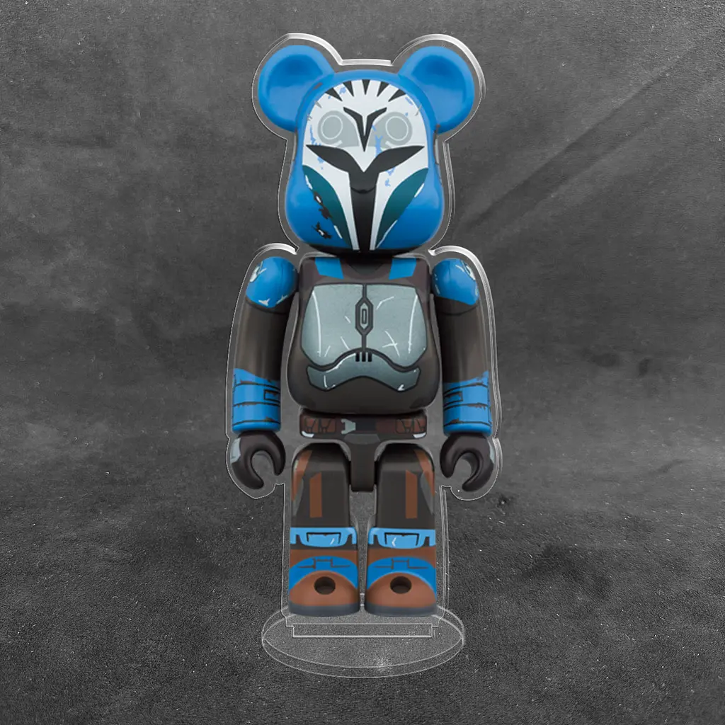 Акрилова колекційна фігурка Bearbrick Star Wars Bo-Katan Kryze - фото 2