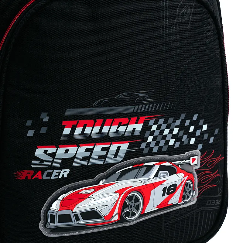 Рюкзак для початкової школи Kite Education 763S Speed Racer Чорний (K26-763S-2) - фото 14