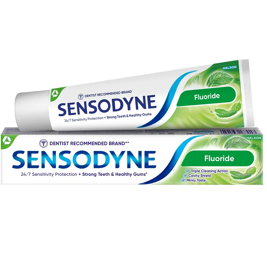 Зубна паста Sensodyne Фтор 225 ми (3 шт. х 75 мл) - фото 2