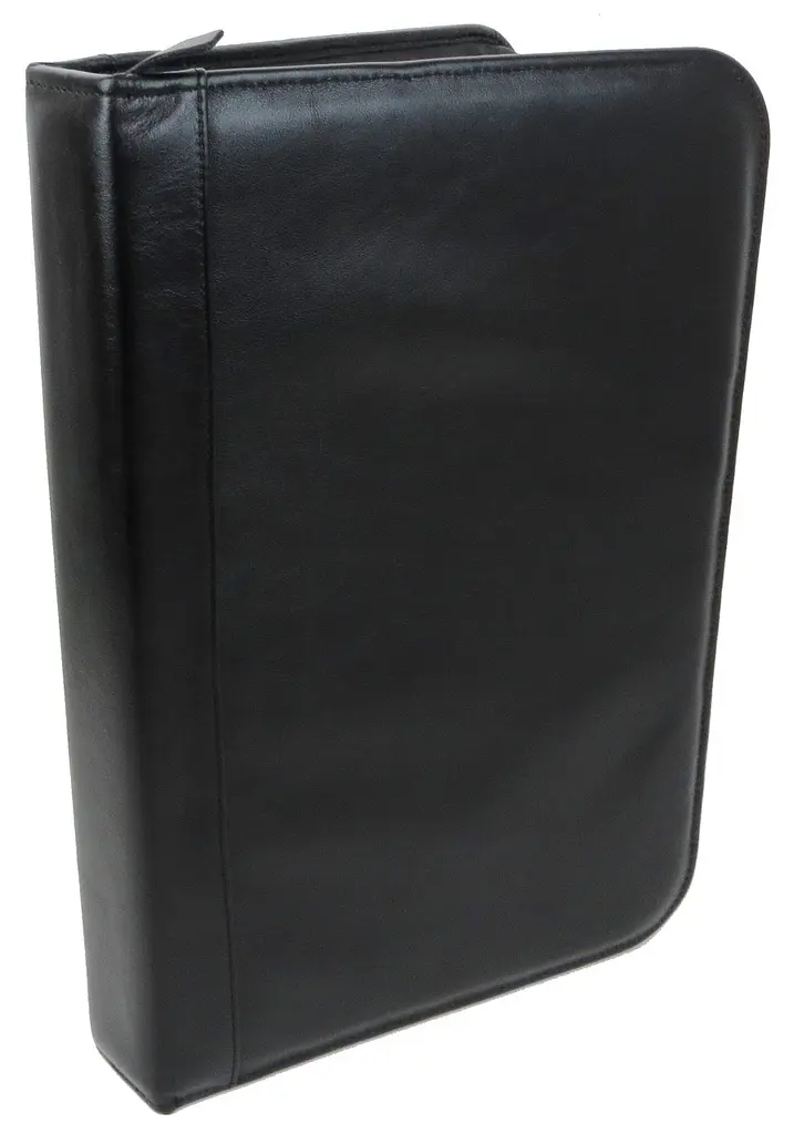 Папка шкіряна ділова Portfolio Port1022 Чорна - фото 2